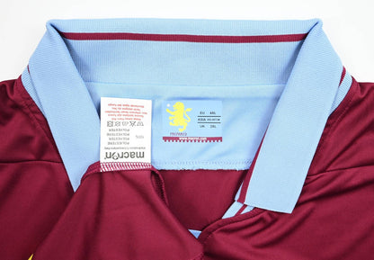 Maillot Aston Villa 2012-13 Macron Genting Casinos 3XL