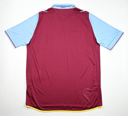 Maillot Aston Villa 2012-13 Macron Genting Casinos 3XL