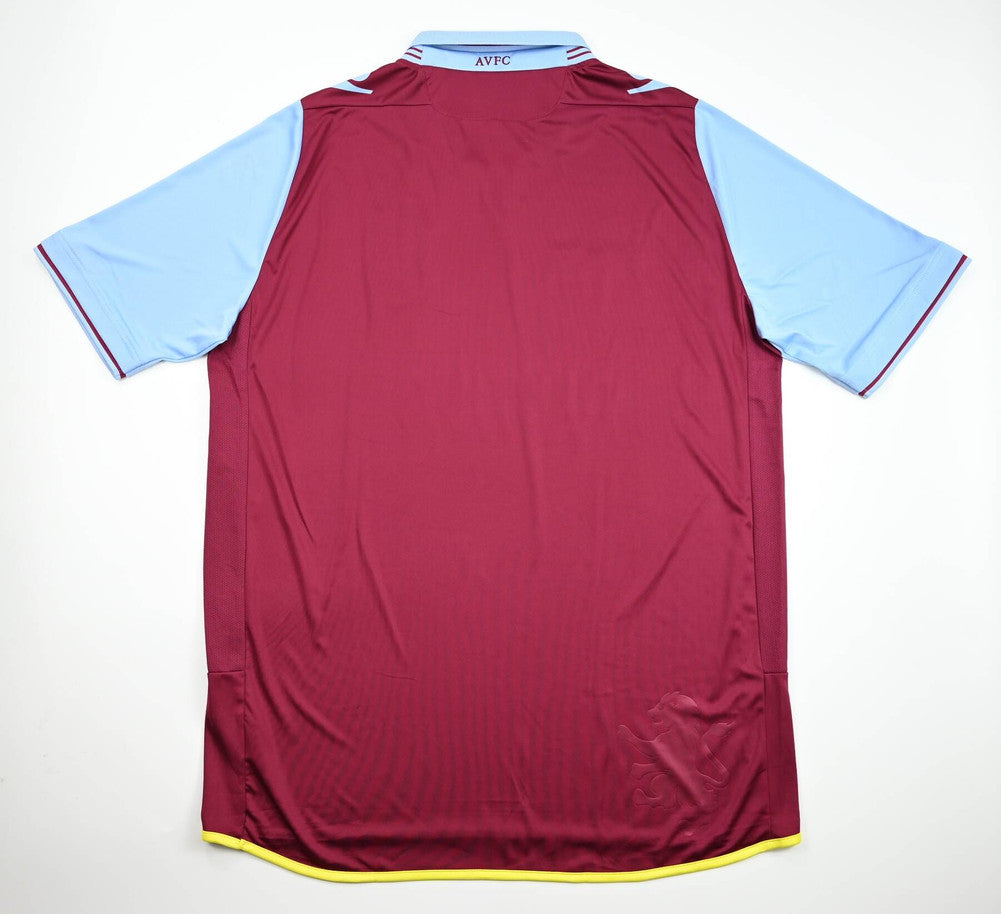 Maillot Aston Villa 2012-13 Macron Genting Casinos 3XL