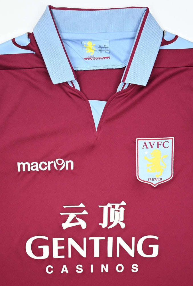 Maillot Aston Villa Domicile 2012-13 Macron Vintage 9/10