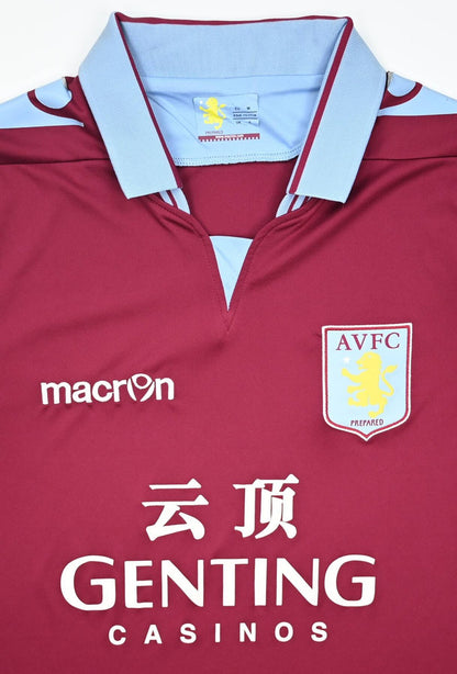Maillot Aston Villa Domicile 2012-13 Macron Vintage 9/10