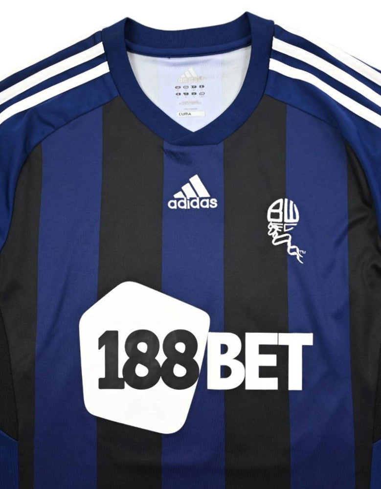 Maillot Bolton Wanderers Domicile Adidas 2012-13 Warnock vintage