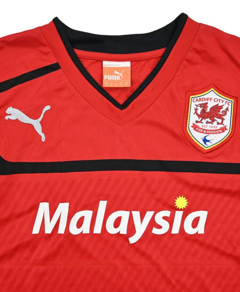 Maillot Cardiff City Domicile Puma 2012-13 Vintage | ERIC