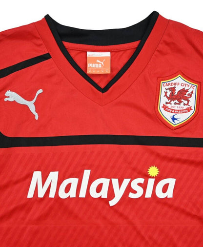 Maillot Cardiff City Domicile Puma 2012-13 Vintage | ERIC