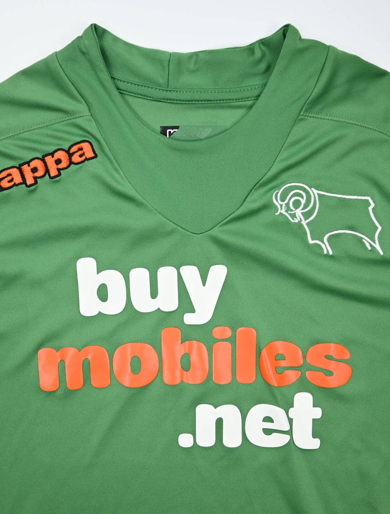 Maillot Derby County 2012-13 Kappa Manches Longues Vintage