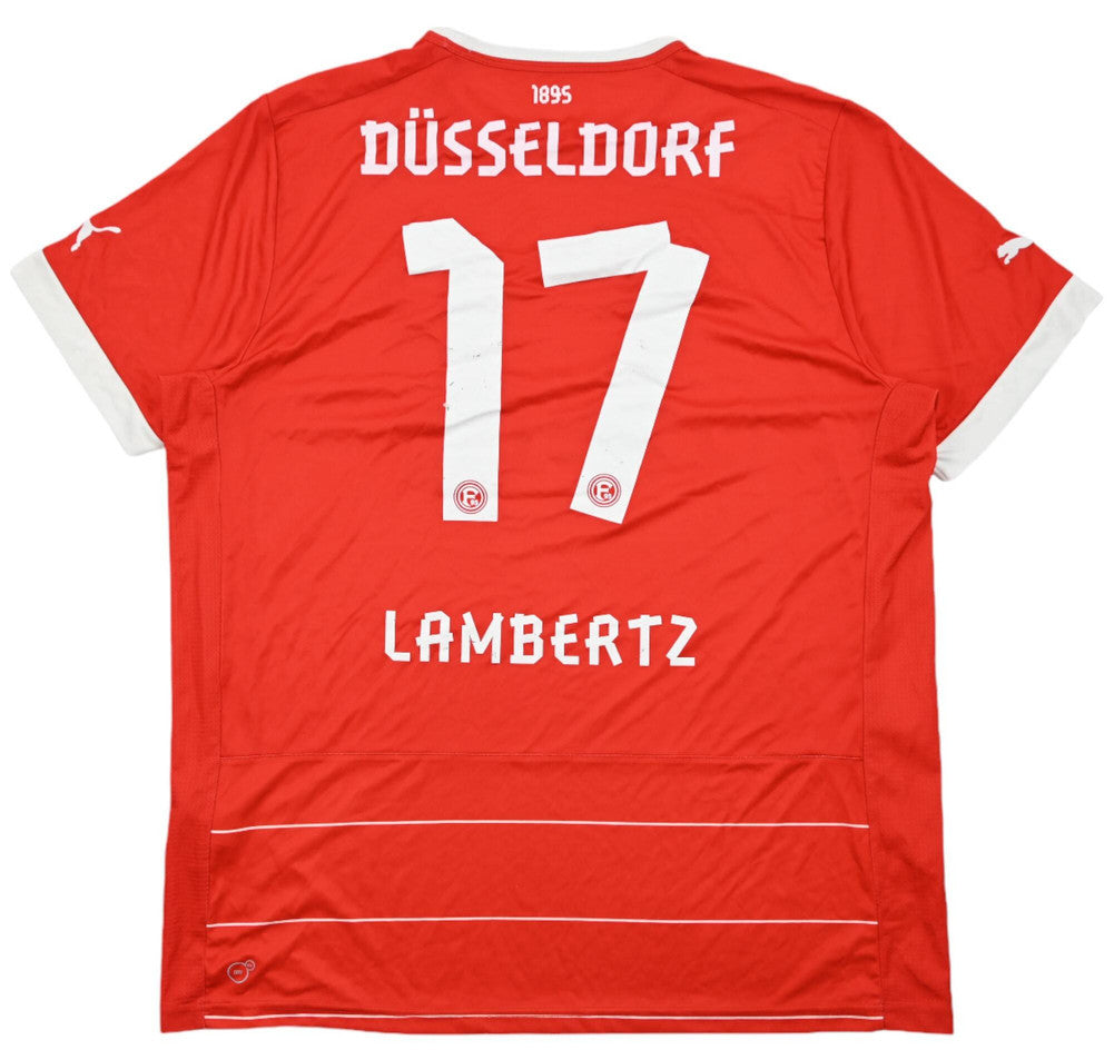Maillot Fortuna Düsseldorf 2012-13 Domicile Puma Vintage 3XL