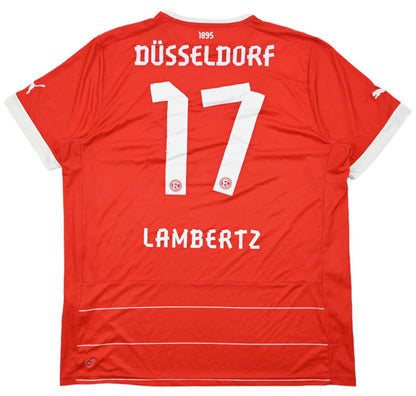 Maillot Fortuna Düsseldorf 2012-13 Domicile Puma Vintage 3XL