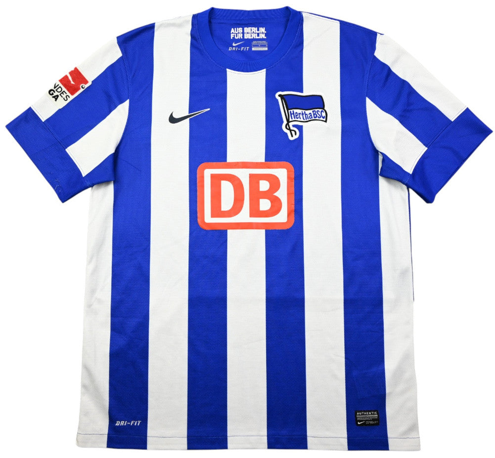 Maillot Hertha Berlin 2012-13 Domicile Nike Lasogga vintage