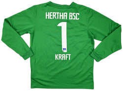 Maillot Gardien Hertha Berlin Nike 2012-13 KRAFT Vintage