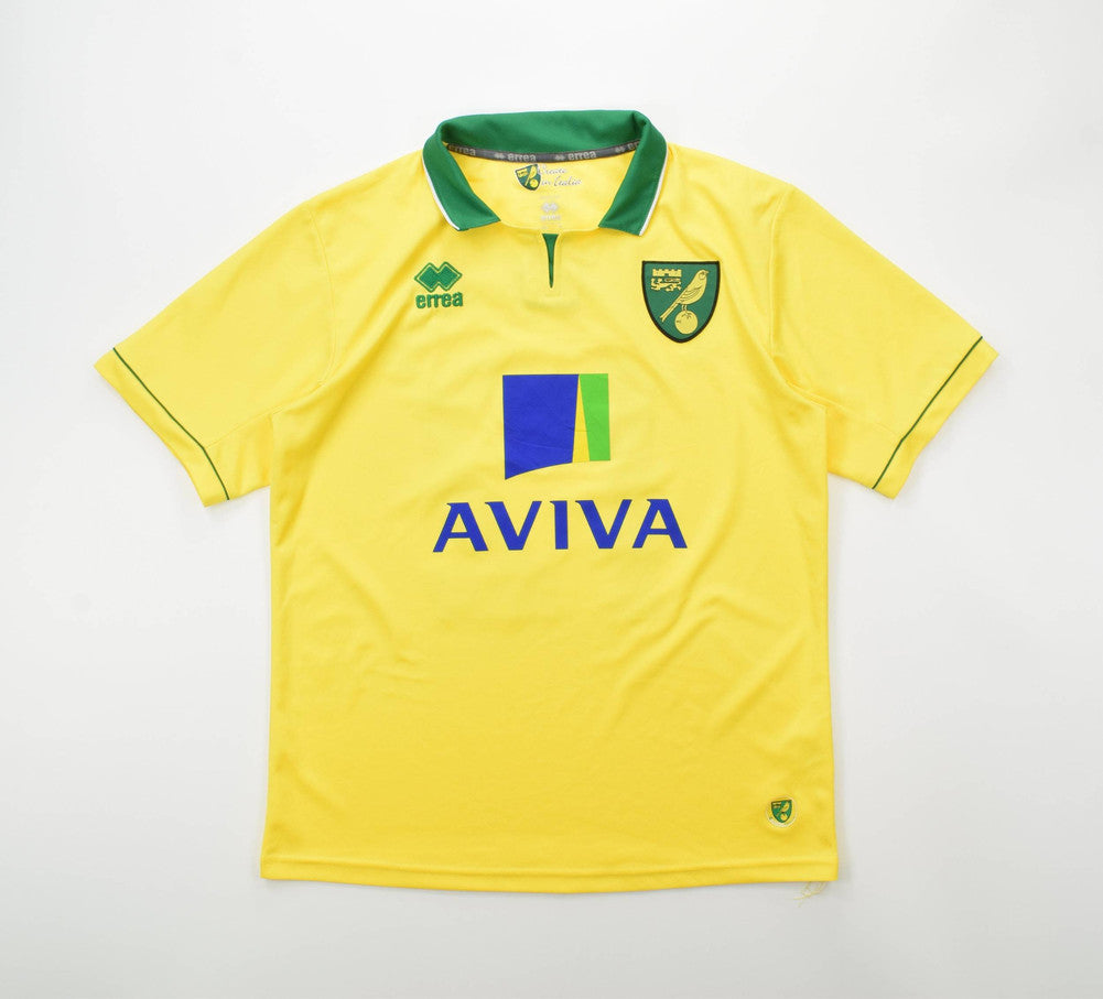 Maillot Norwich City Extérieur Errea 2012-13 Pilkington vintage