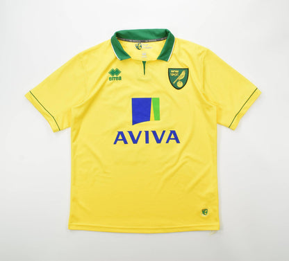 Maillot Norwich City Extérieur Errea 2012-13 Pilkington vintage