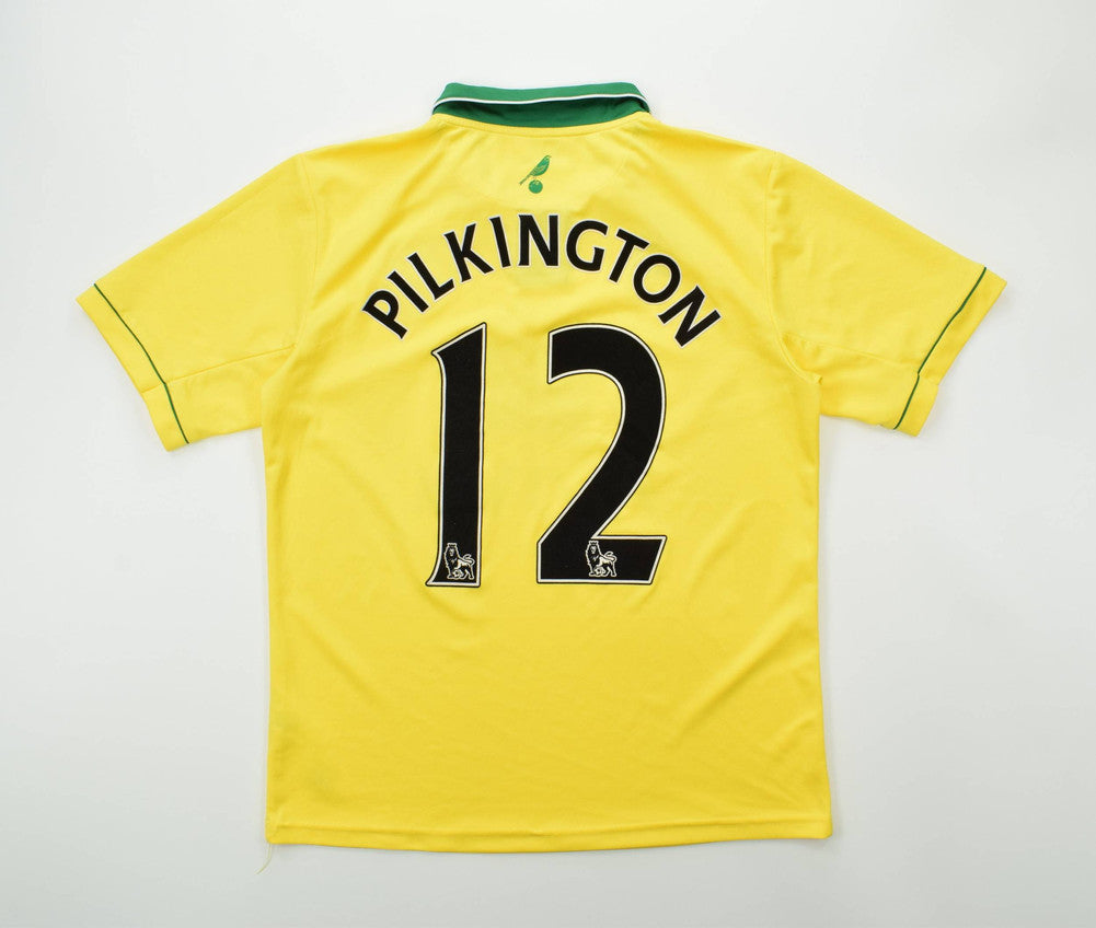 Maillot Norwich City Extérieur Errea 2012-13 Pilkington vintage