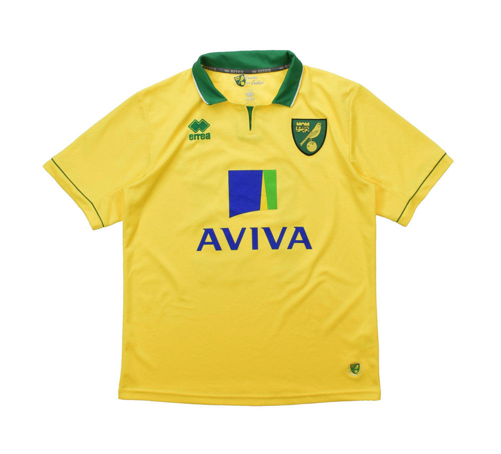 Maillot Norwich City Extérieur Errea 2012-13 Pilkington vintage
