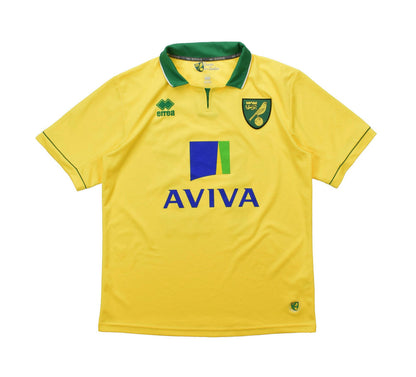 Maillot Norwich City Extérieur Errea 2012-13 Pilkington vintage