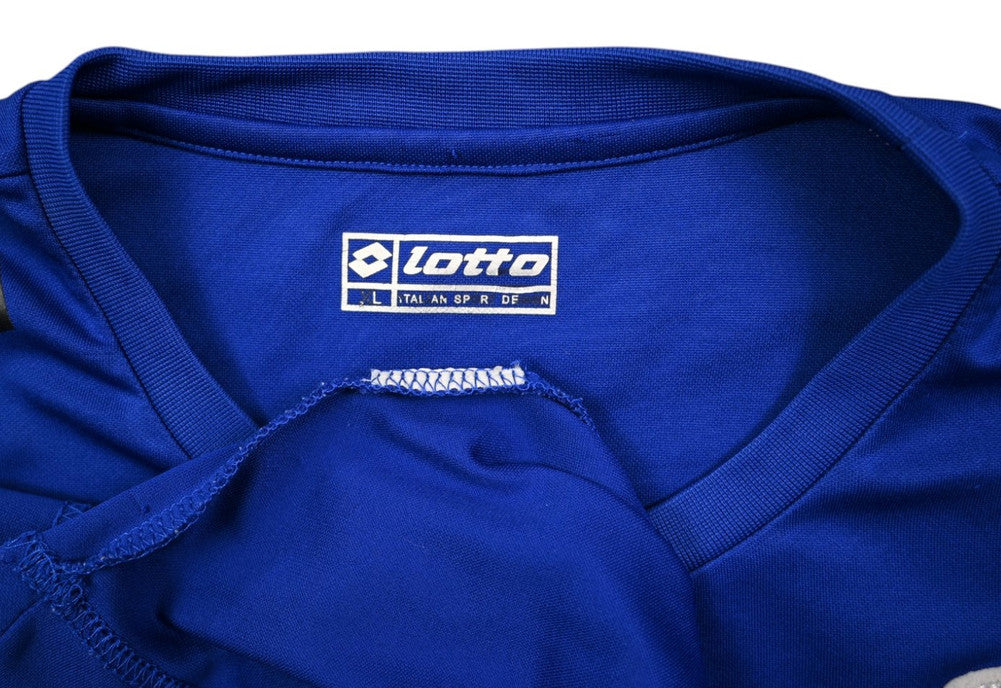 Maillot QPR Domicile Lotto 2012-13 Manches Longues Vintage XL