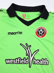 Maillot Sheffield United 2012-13 Macron Manches Longues Vintage
