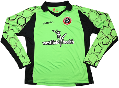 Maillot Sheffield United 2012-13 Macron Manches Longues Vintage