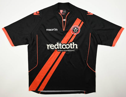 Maillot Sheffield United Extérieur 2012-13 Macron Vintage - Taille S