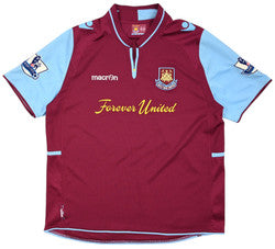 Maillot West Ham Domicile Macron 2012-13 Jarvis Vintage