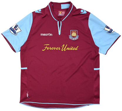 Maillot West Ham Domicile Macron 2012-13 Jarvis Vintage