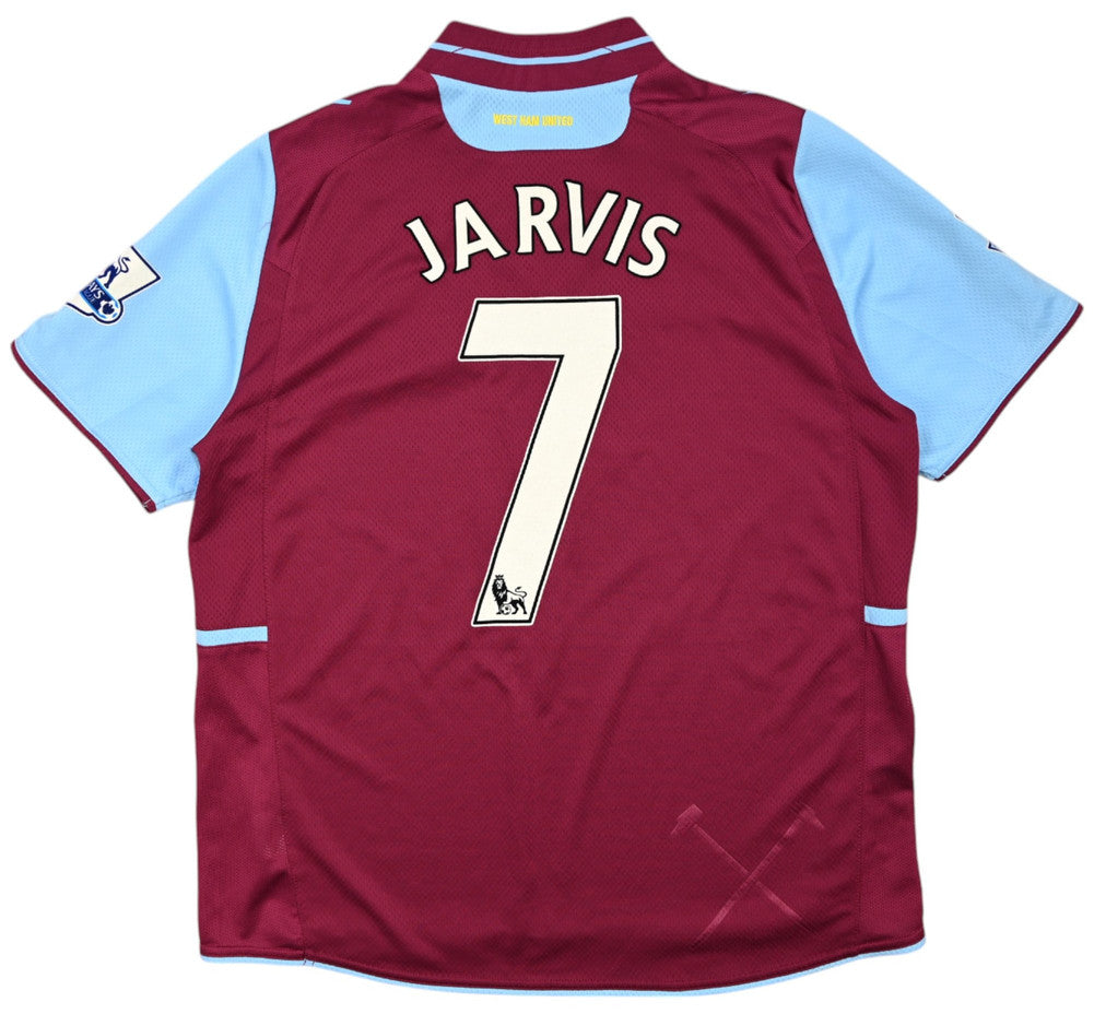 Maillot West Ham Domicile Macron 2012-13 Jarvis Vintage