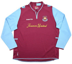 Maillot West Ham Domicile Macron 2012-13 Vintage ML Collector