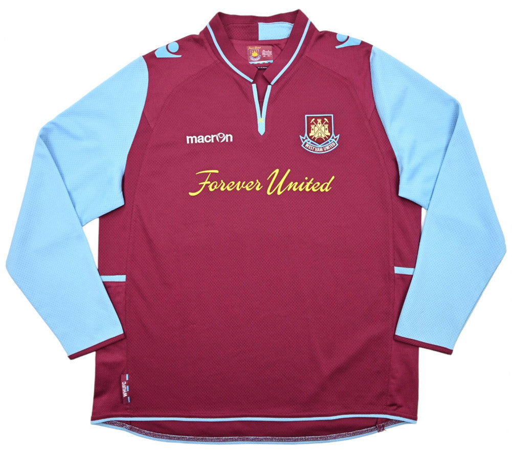 Maillot West Ham Domicile Macron 2012-13 Vintage ML Collector
