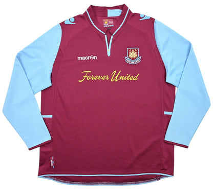 Maillot West Ham Domicile Macron 2012-13 Vintage ML Collector