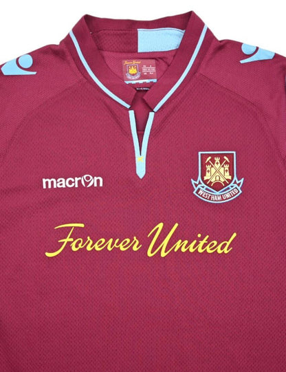 Maillot West Ham Domicile Macron 2012-13 Vintage ML Collector