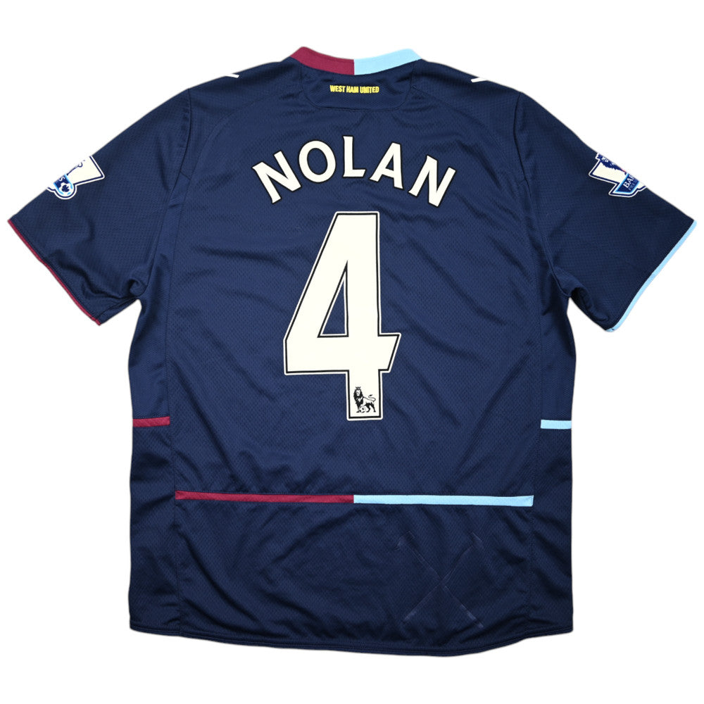 Maillot West Ham 2012-13 Macron Domicile Nolan vintage 9/10