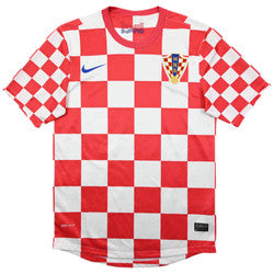 Maillot Croatie Domicile Nike 2012-2014 Vintage - Taille S