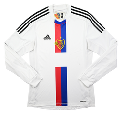 Maillot FC Basel 2012-14 Adidas Manches Longues Vintage
