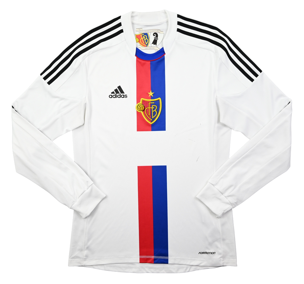 Maillot FC Basel 2012-14 Adidas Manches Longues Vintage