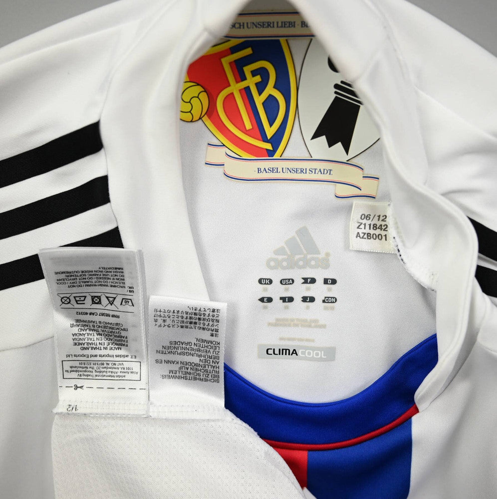 Maillot FC Basel 2012-14 Adidas Manches Longues Vintage