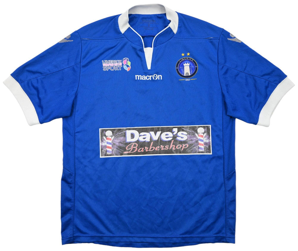 Maillot Limerick FC Domicile Macron 2012-14 vintage collector