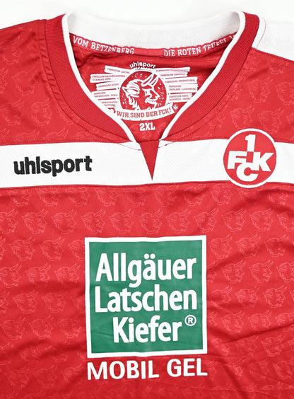 Maillot Kaiserslautern Domicile 2013-14 Uhlsport Vintage XL