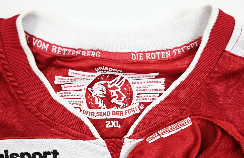 Maillot Kaiserslautern Domicile 2013-14 Uhlsport Vintage XL
