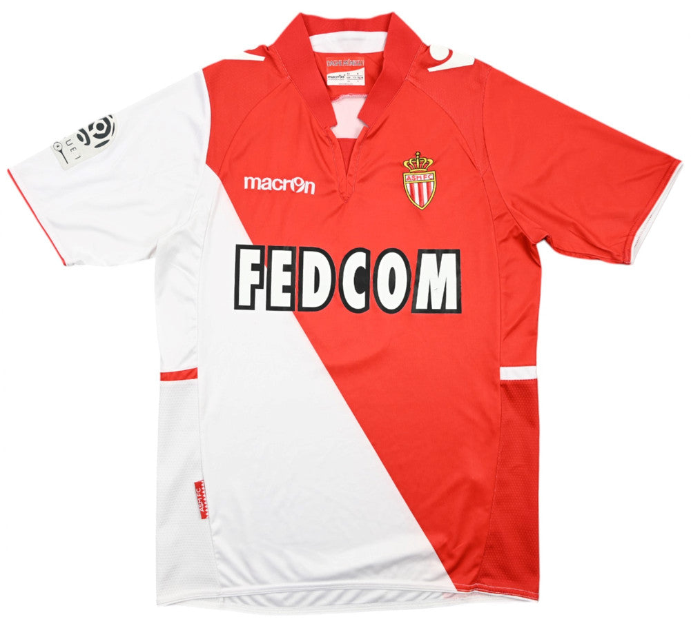 Maillot AS Monaco Falcao 2013-14 Macron Domicile Vintage