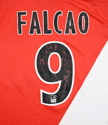 Maillot AS Monaco Falcao 2013-14 Macron Domicile Vintage