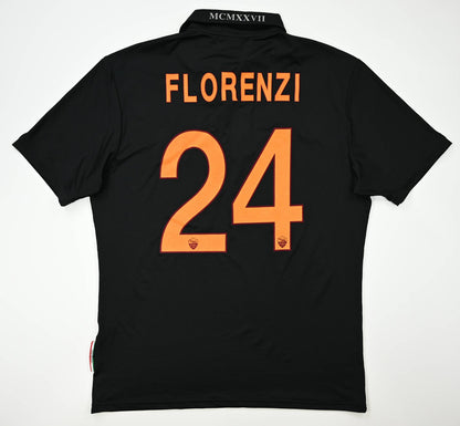 Maillot AS Roma 2013-14 Nike Domicile Florenzi Vintage XXL