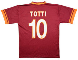 Maillot AS Roma Domicile 2013-14 Totti Vintage Official