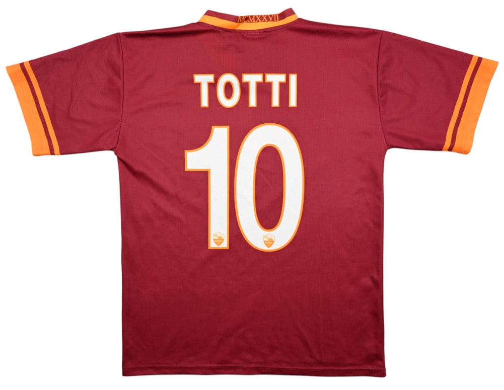 Maillot AS Roma Domicile 2013-14 Totti Vintage Official
