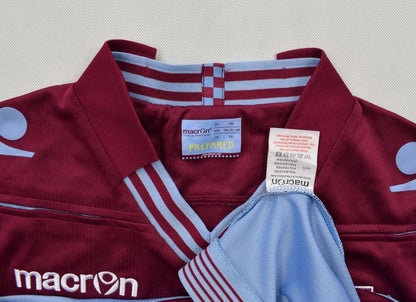 Maillot Aston Villa Domicile Macron 2013-14 Vintage 3XL