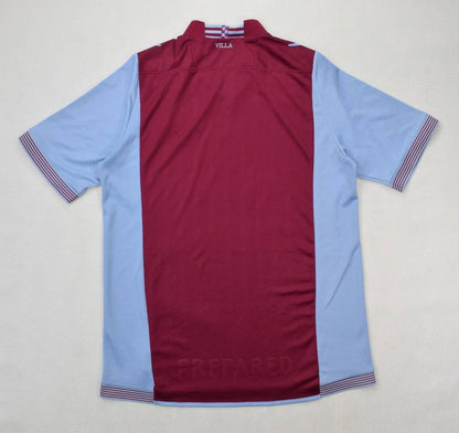 Maillot Aston Villa Domicile Macron 2013-14 Vintage 3XL