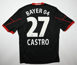 Maillot Bayer Leverkusen Extérieur 2013-14 Adidas Castro Match Issue
