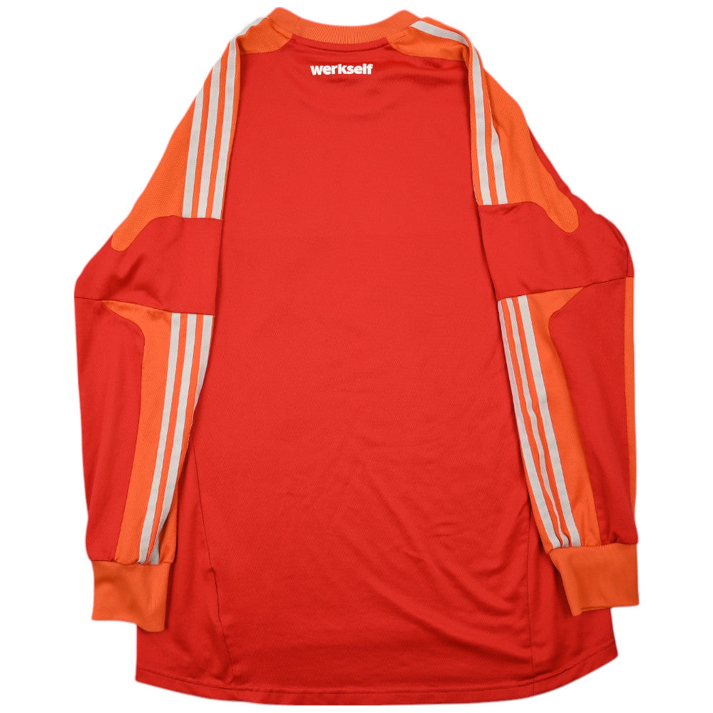 Maillot Bayer Leverkusen 2013-14 Adidas Domicile Vintage XL