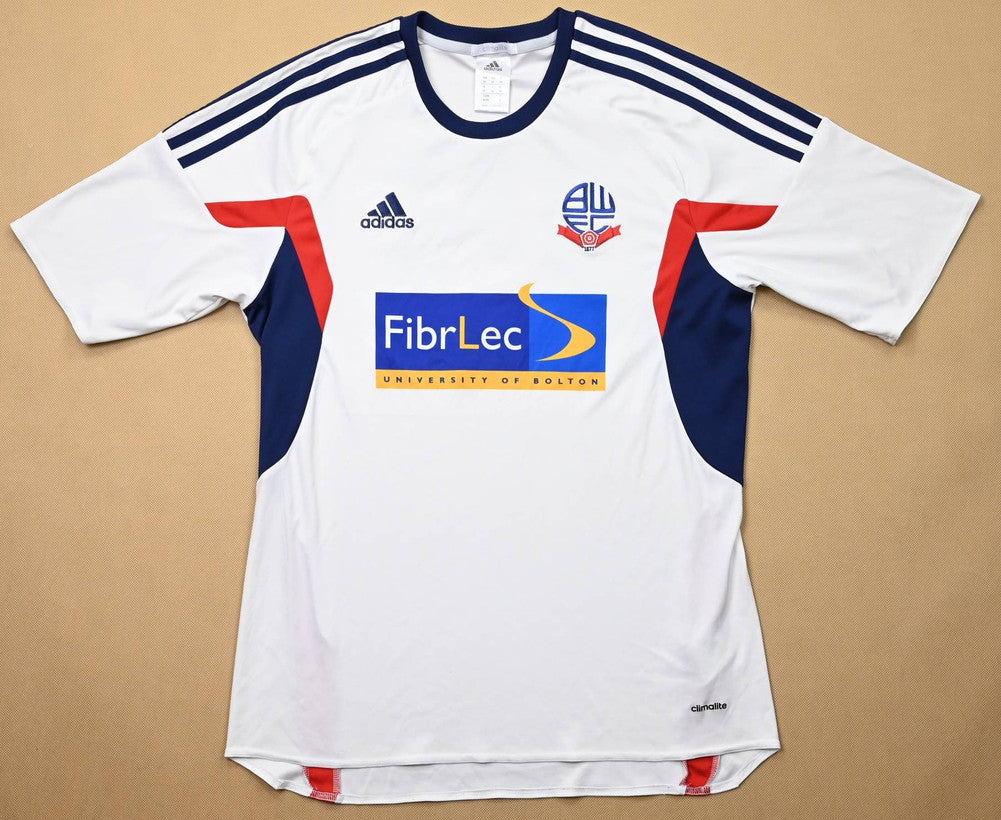 Maillot Bolton Wanderers Extérieur Adidas 2013-14 Vintage #15