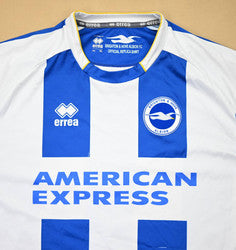 Maillot Brighton & Hove Albion 2013-14 Errea Domicile vintage