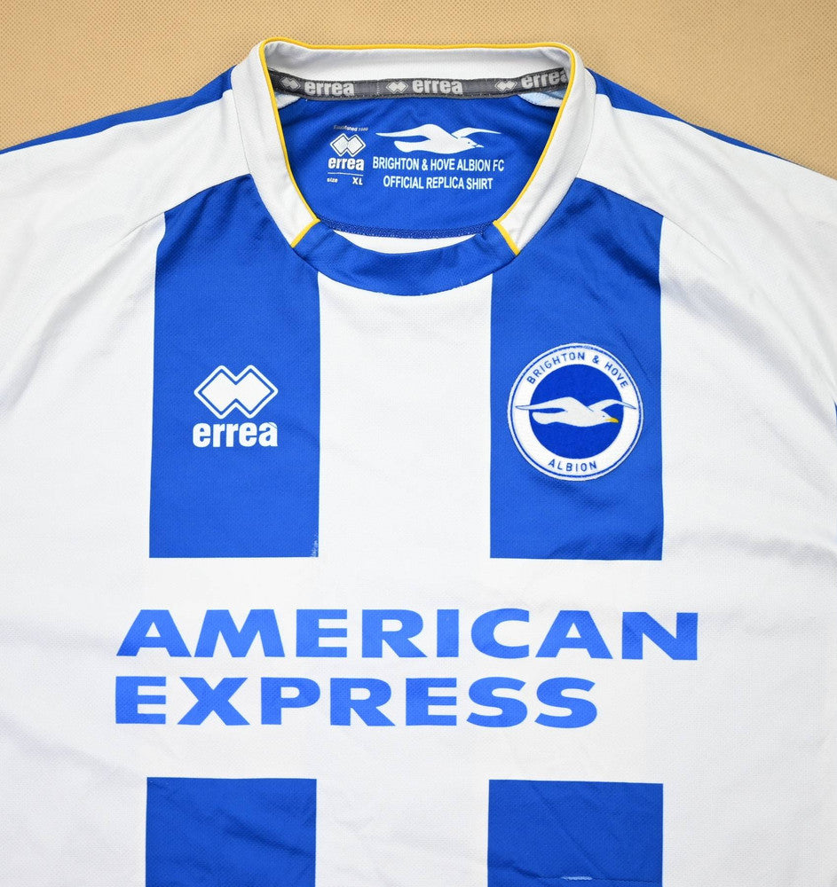 Maillot Brighton & Hove Albion 2013-14 Errea Domicile vintage