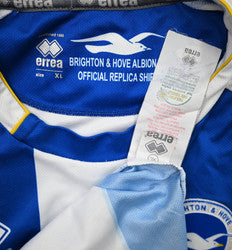 Maillot Brighton & Hove Albion 2013-14 Errea Domicile vintage